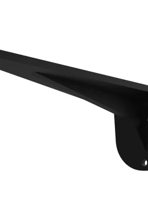 Sale 8" Radial Wall Shelf Bracket Black Federal Brace FB-06011